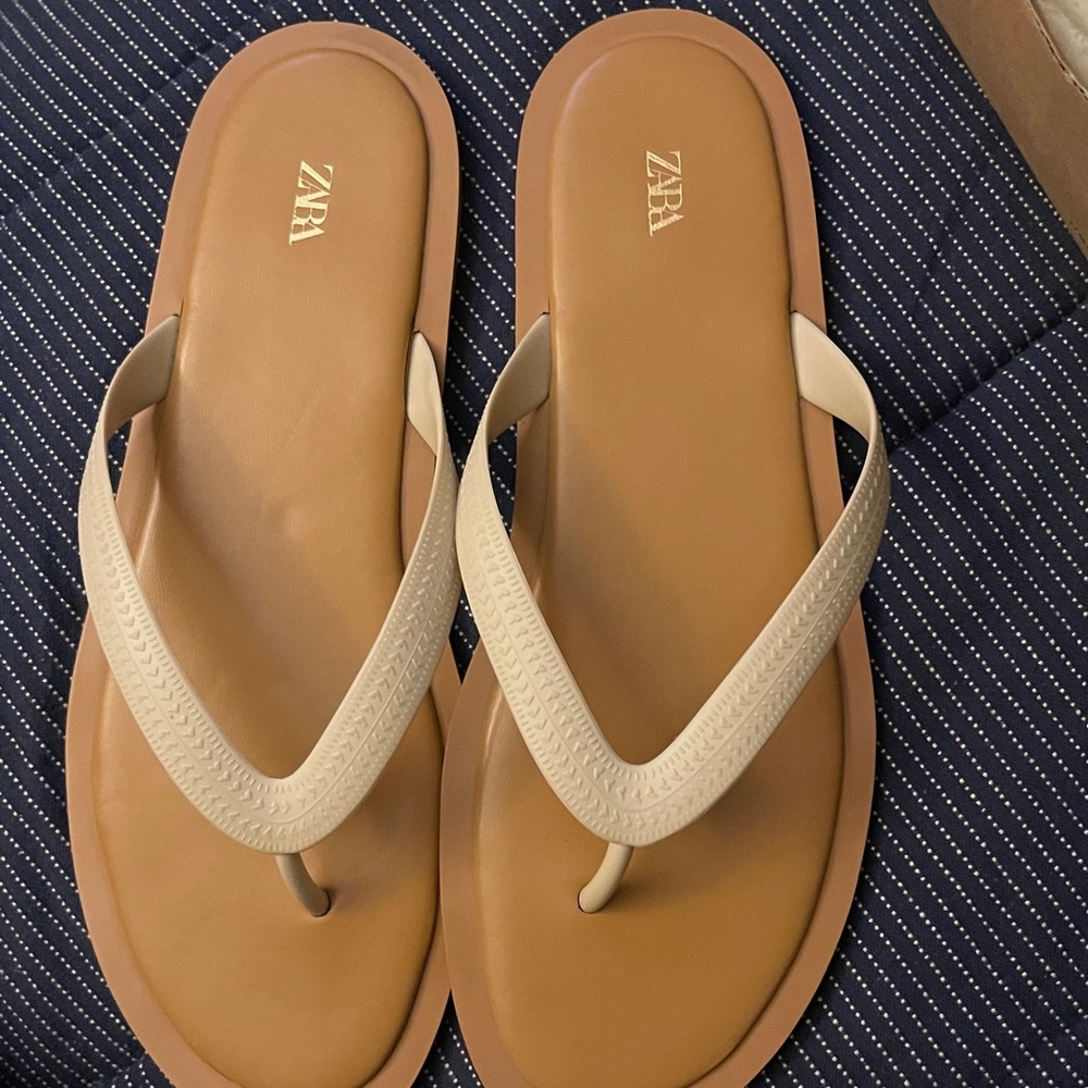 Zara Women's Cream Sandals